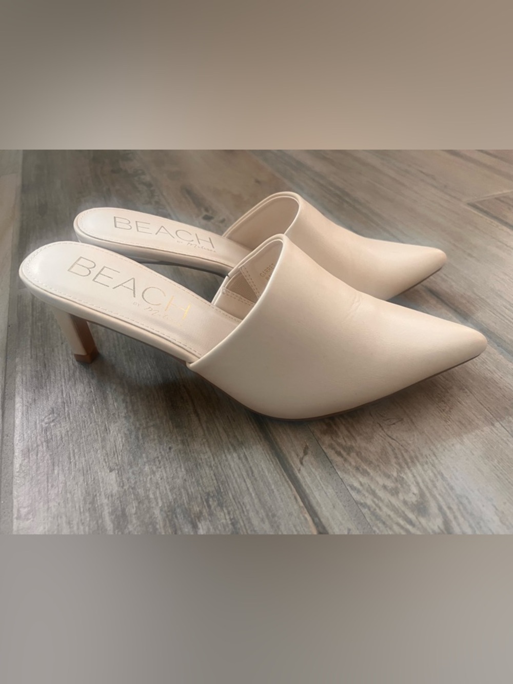 Ivory Slip-On Mule - Picture 2 of 3